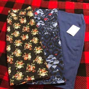 New Lularoe cassie skirts lot of 3